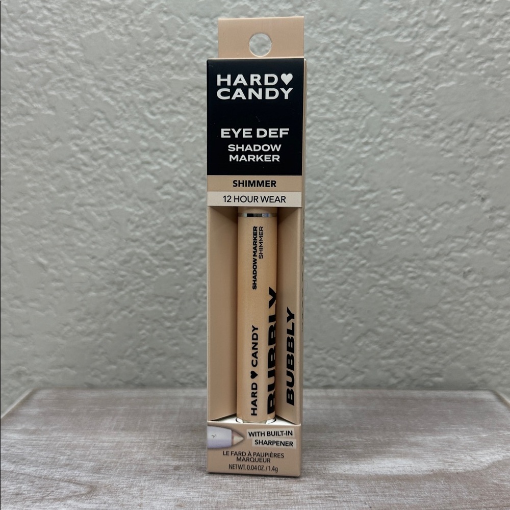 $4 🌙 HARD CANDY Eye Def Shadow Marker In Bubbly NEW FULL SZ